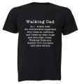 Walking Dad Definition - Adults - T-Shirt