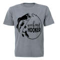 Fisherman - Weekend Hooker - Adults - T-Shirt