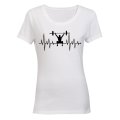 Weight Lifting Lifeline - Ladies - T-Shirt