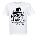 Wicked Cute - Witch - Halloween - Kids T-Shirt