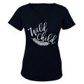 Wild Child - Feather - Ladies - T-Shirt