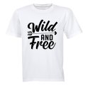 Wild and Free - Kids T-Shirt