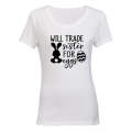 Trade Sister for Eggs - Easter - Ladies - T-Shirt