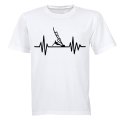 Wind Surfer Lifeline - Adults - T-Shirt