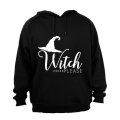 Witch Please - Hat - Halloween - Hoodie