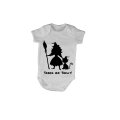Little Witch and Cat - Halloween - Baby Grow