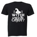 Witch Way to the Candy - Halloween - Kids T-Shirt
