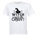 Witch Way to the Candy - Halloween - Kids T-Shirt