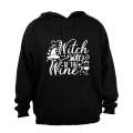 Witch Way To The WINE - Halloween - Hoodie