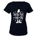 Witchy Mama - Halloween - Ladies - T-Shirt