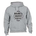 World's Okayest Mom - Wreath - Hoodie