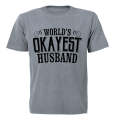 World's Okayest Husband - Adults - T-Shirt