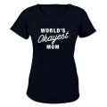 World's Okayest Mom - Ladies - T-Shirt