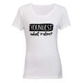 Youngest Child - What Rules - Ladies - T-Shirt