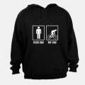 Your Dad vs. My Dad - Cycle - Hoodie