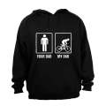 Your Dad vs. My Dad - Cycle - Hoodie