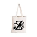 Z - Halloween Spiderweb - Eco-Cotton Trick or Treat Bag