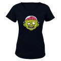 Zombie Brain - Halloween - Ladies - T-Shirt