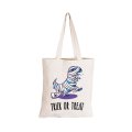 Zombie Dinosaur - Halloween - Eco-Cotton Trick or Treat Bag