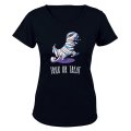 Zombie Dinosaur - Halloween - Ladies - T-Shirt