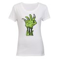 Zombie Hand - Halloween - Ladies - T-Shirt