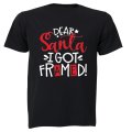 Dear Santa, I Got Framed - Christmas - Kids T-Shirt