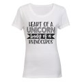 Heart of a Unicorn.. - Ladies - T-Shirt