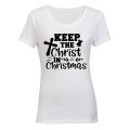 Keep the Christ in Christmas - Ladies - T-Shirt