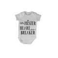 Little Mister Heart Breaker - Baby Grow