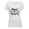 Maid of Honor - Heart & Arrow - Ladies - T-Shirt