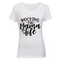 Rocking the Mama Life - Ladies - T-Shirt