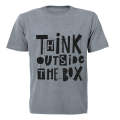 Think Outside the Box - Kids T-Shirt