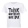 Think Outside the Box - Kids T-Shirt
