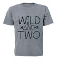Wild and Two - Kids T-Shirt