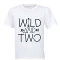 Wild and Two - Kids T-Shirt