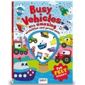 Fun Felt Sticker Activity Book: Busy Vehicles