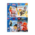 Lego 4 Books With 4 Minifigurines