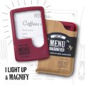 Light Up Menu Magnifier Wine
