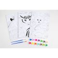 Paint by Numbers Triple Set Wild Animals Box Set