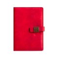 Red Padded A5 Notebook