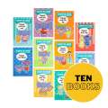 Tippie Level 1 Large 10 Book Pack