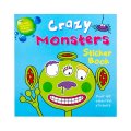 Crazy Monsters Sticker Book