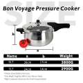 Bon Voyage Stainless Steel Pressure Cooker