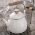 Agate Premier Quality Enamel Cone Shape Teapot with Top Handle