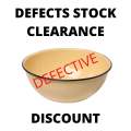 Non Returnable & Non Refundable Defects Stock Clearance! Enamel Cash Bowl