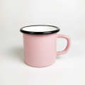 Big5 Premier Quality Color Enamel Mug 8cm Pink