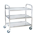 Stainless Steel 3 Tier Trolley, Utility Cart