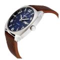 SEIKO Recraft Automatic Blue Dial Brown Leather Men's Watch