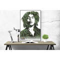 Bob Marley Canabis Pop Art Poster - Poster only