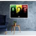 Bob Marley - Smoking Rasta Poster